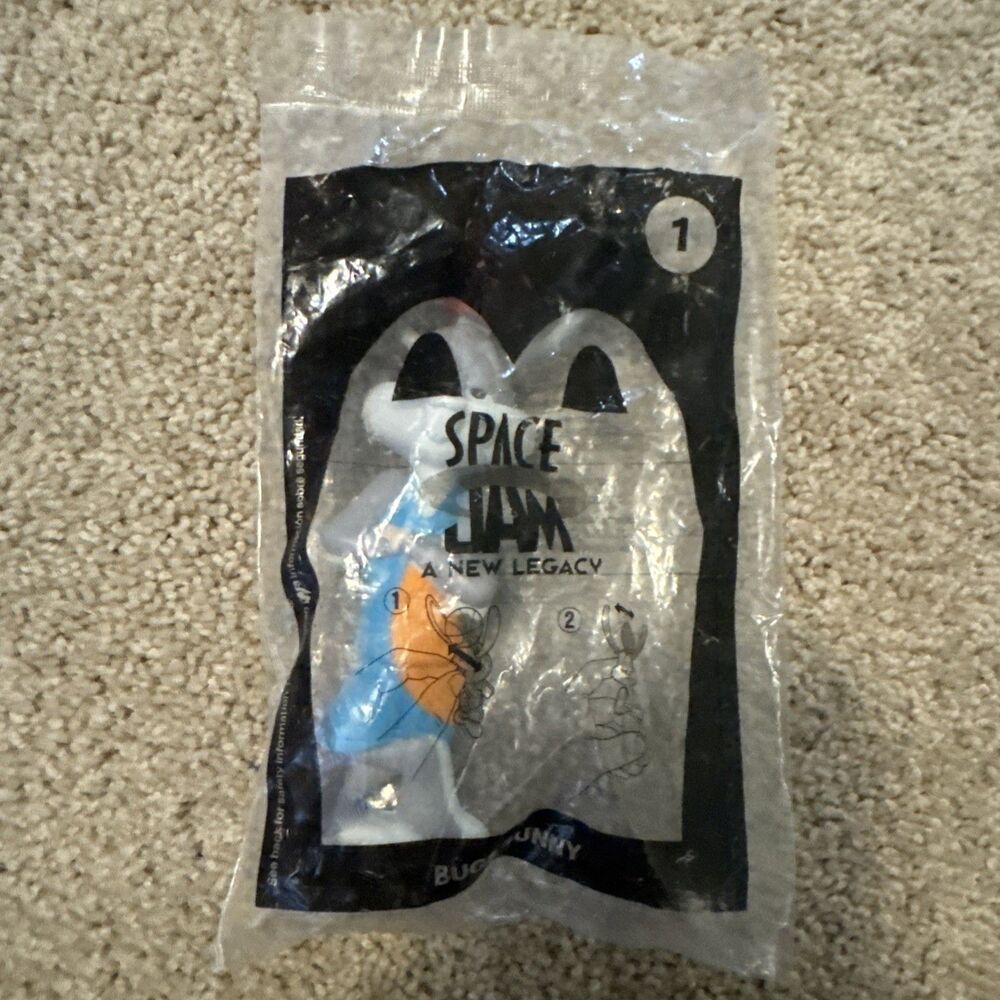 McDonald's Space Jam A New Legacy Toys #1 Bugs Bunny. New SEALED 2020